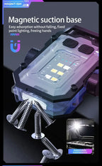 Mini LED Portable Magnetic Flashlight